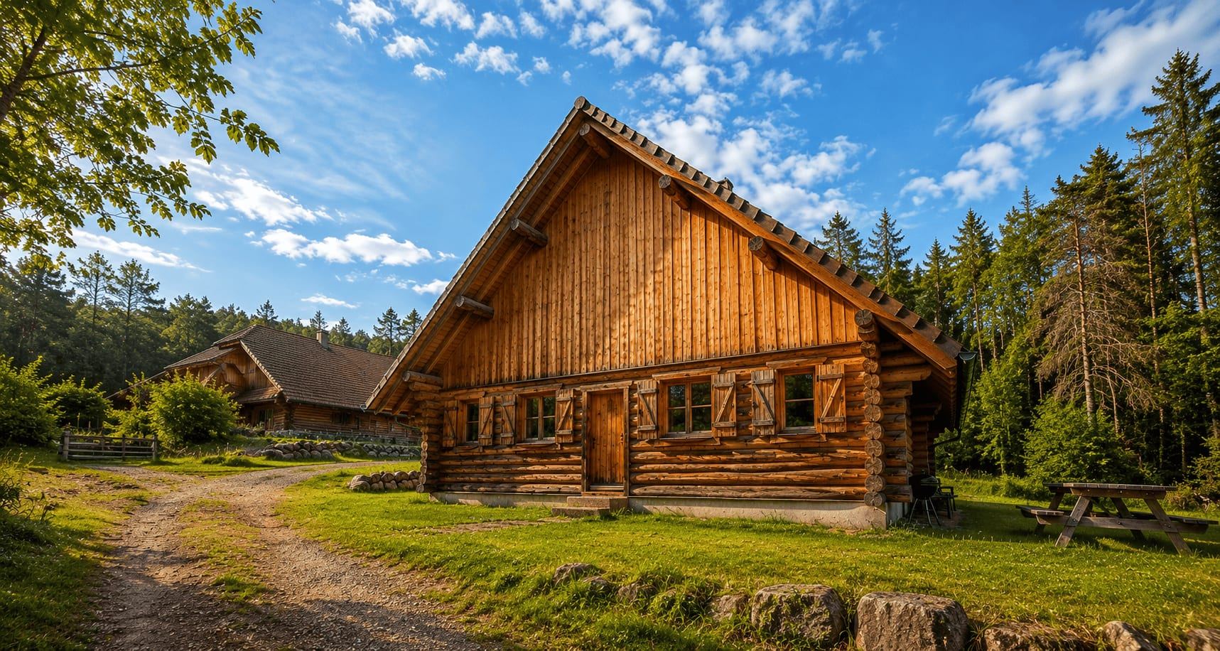 Chalet en bois des Lodges des Hauts de Pairis dans les Vosges